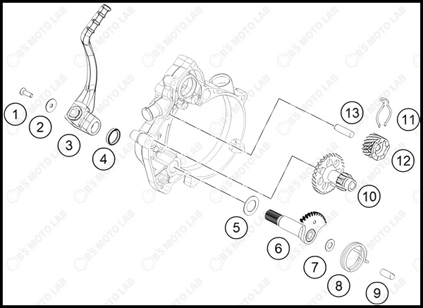 KICK STARTER, 2024 KTM 50-SX