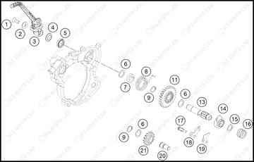 KICK STARTER, 2025 KTM 65-SX