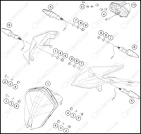 LIGHTING SYSTEM, 2023 KTM duke-390