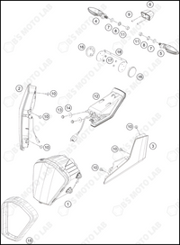 LIGHTING SYSTEM, 2023 KTM RC-390