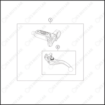 REAR BRAKE CONTROL, 2024 KTM SX-E-2