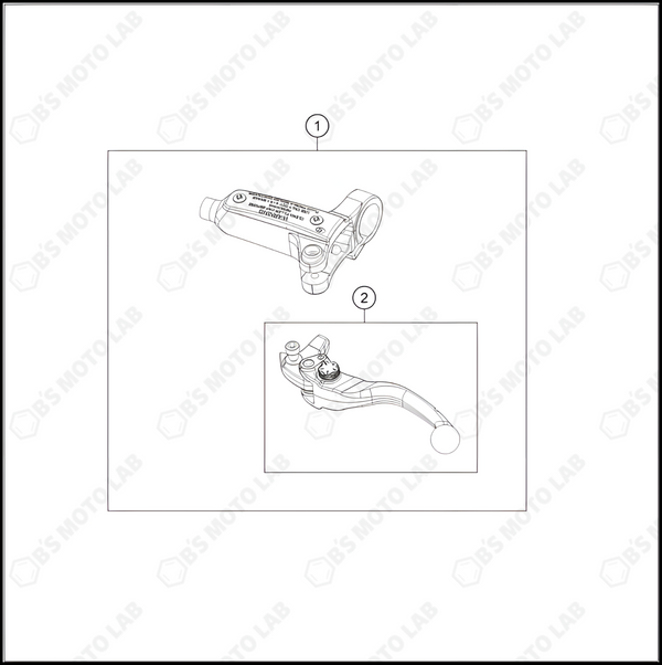 REAR BRAKE CONTROL, 2024 KTM SX-E-2