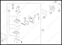 REED VALVE CASE, 2025 KTM 250-SX