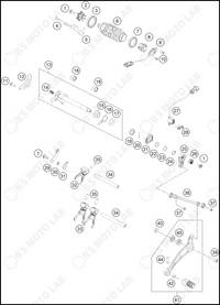 SHIFTING MECHANISM, 2023 KTM duke-390