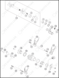SHIFTING MECHANISM, 2024 KTM 450-SX-F