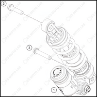 SHOCK ABSORBER, 2022 KTM 50-SX