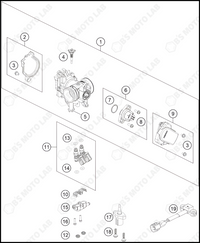 THROTTLE BODY, 2024 KTM 300-SX