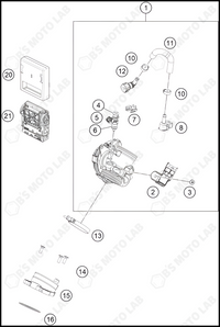 THROTTLE BODY, 2023 KTM RC-390