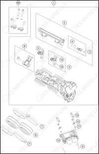 THROTTLE BODY, 2023 KTM duke-390