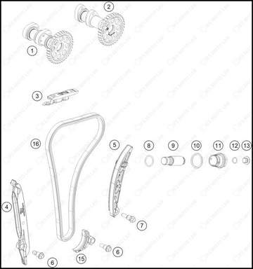 TIMING DRIVE, 2025 KTM 250-SX-F