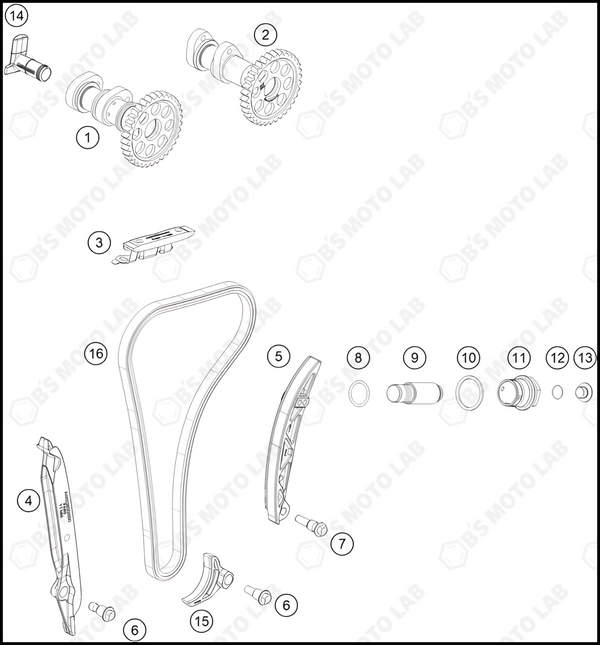 TIMING DRIVE, 2023 KTM 250-SX-F