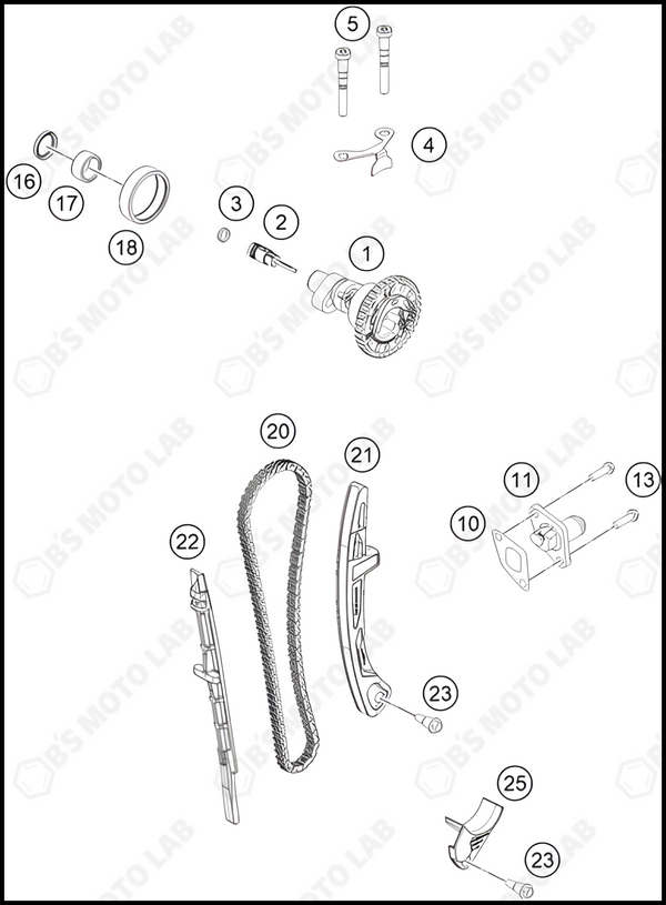 TIMING DRIVE, 2024 KTM 450-SX-F