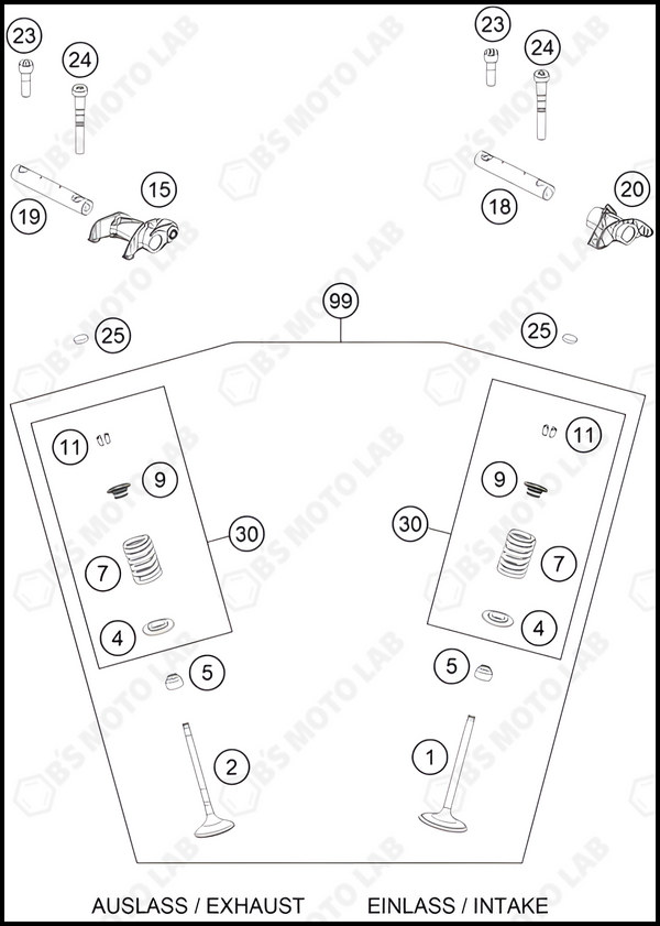 VALVE DRIVE, 2024 KTM 450-SX-F