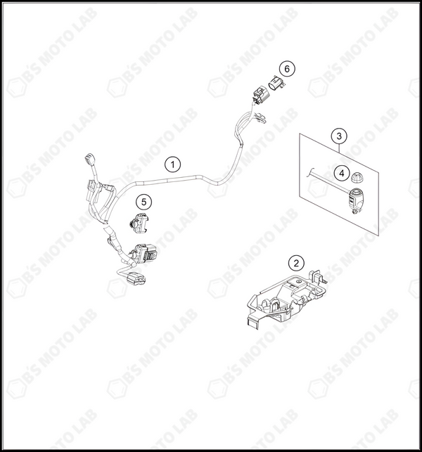 WIRING HARNESS, 2024 KTM SX-E-3