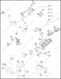 WIRING HARNESS, 2023 KTM 250-SX