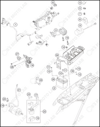 WIRING HARNESS, 2023 KTM 250-SX-F