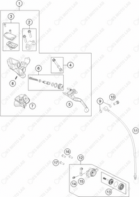 CLUTCH CONTROL, 2024 KTM 65-SX