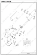 EXHAUST SYSTEM, 2019 KTM 65-SX