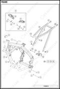 FRAME, 2019 KTM 65-SX