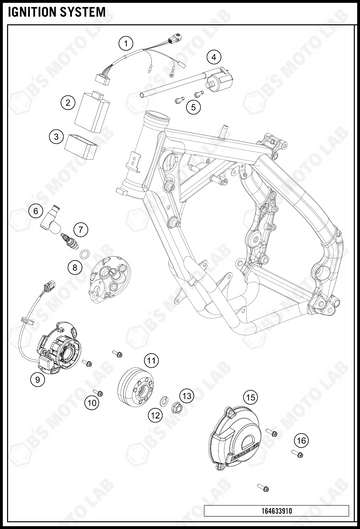 IGNITION SYSTEM, 2019 KTM 65-SX